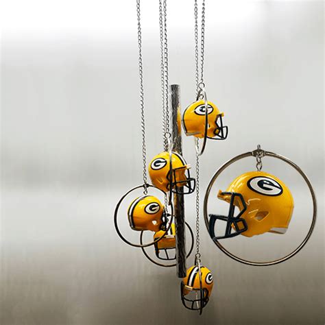 Green Bay Packers Wind Chime Nfl Packers T Shipping Included