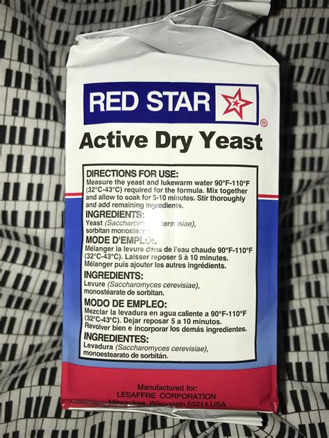 Red Star Active Dry Yeast 2 Lbs Lb 32 Oz Best By 032022 Etsy