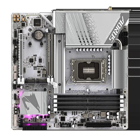 Gigabyte Z M Aorus Elite Ax Ice Lga Intel Motherboard Bermor