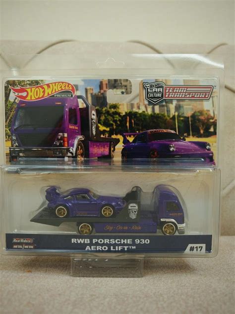 Hot Wheels Rwb Porsche Aero Lift Team Transport Hobbies Toys Toys Games On Carousell