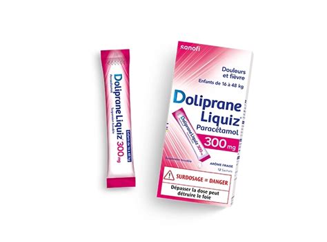 Doliprane Liquiz Mg Sticks Pharmacie En Ligne Pharmacie Du