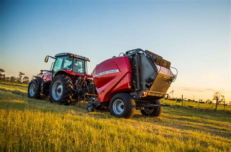 Silage Baler A First For Massey Ferguson Realagriculture