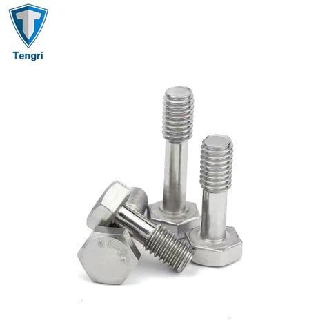 Hex Head Reduced Shanke Bolt Stainless Steel Captive Bolt Din Gb