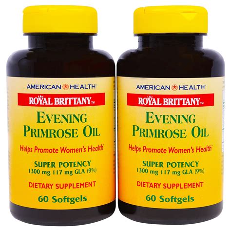 American Health Royal Brittany Evening Primrose Oil 1300 Mg 2