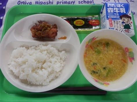 6月17日月👩先生の好きな給食・思い出の給食♪ 東っ子ブログ