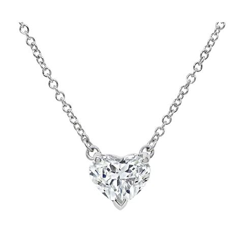 Cartier Diamond Solitaire Pendant With Gia Certificate At 1stdibs