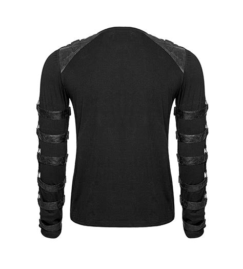 Iron Man Heavy Metal Long Sleeve Cotton Gothic T Shirts Punkravestore