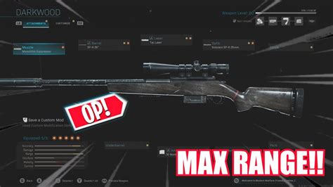 New Spr Sniper Best Class Setup Max Range Youtube