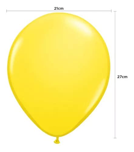 Globo látex Fest Ball Liso globos amarillo 8 50 unidades MercadoLibre