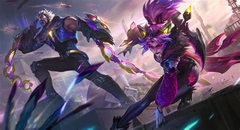 Starkcrash On Twitter SPLASH ART ANIMA SQUAD Jinx Prestigio Vayne