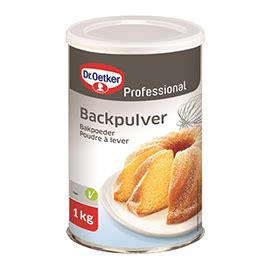 Dr Oetker Backpulver Dose 1000 g Dr Oetker Professional Österreich