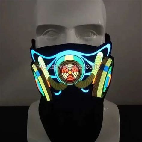 Ms Wearable Colour Changing Led Face Mask For Health At Rs In