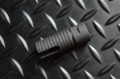 Hk 416f Style Ribbed 3 Prong Flash Hider Clone Black Ops Defense