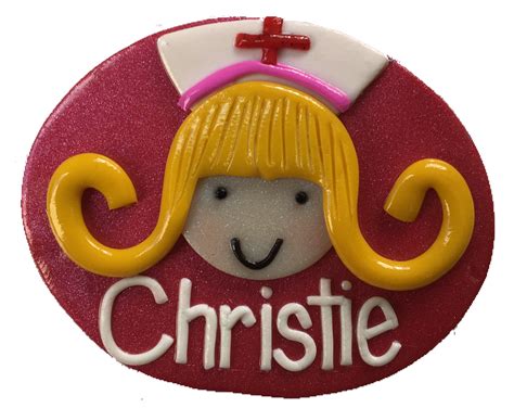 Nursing Name Badge Personalised Custom Made Nurse Badge Badge Name