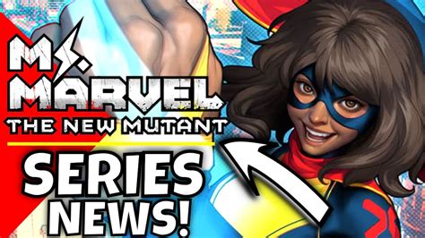 Ms Marvel The New Mutant Announcement Iman Vellani Writing The Series