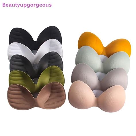 Beautyupgorgeous Women Bikini Padded Inserts Breast Bra Enhancer Push Up Chest Invisible Pad