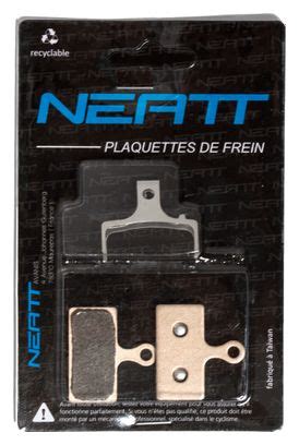 Paire De Plaquettes Neatt Pour Shimano XTR XT SLX Alltricks Fr