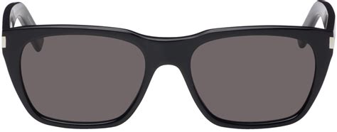 Saint Laurent Black SL 598 Sunglasses SSENSE Canada