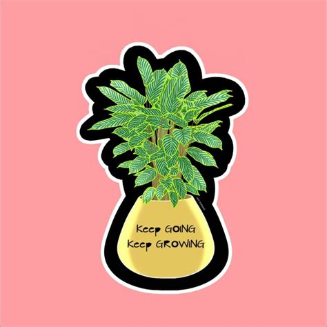 Prayer Plant Sticker PureArtz