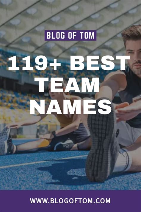 Cool Team Names Artofit