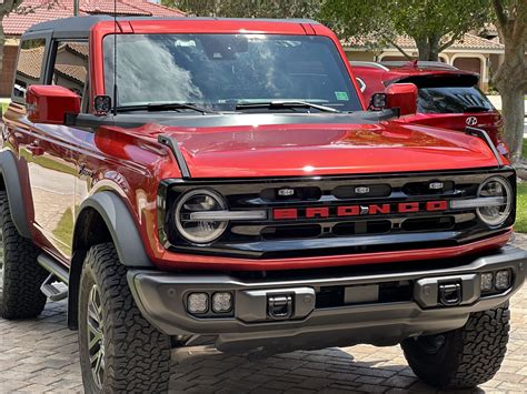 Hot Pepper Red Bronco Club Page Bronco G Ford Bronco