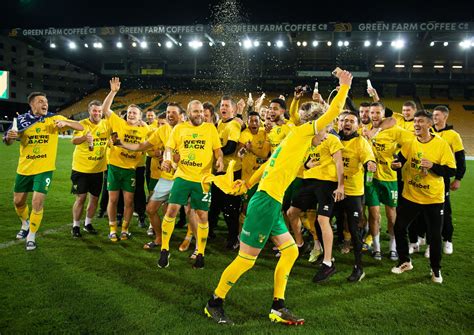 Norwich City Promoted To The Premier League