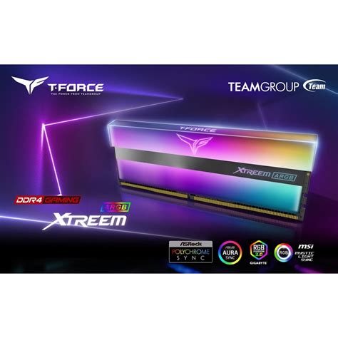 Ram Team T Force Xtreem Argb 16gb Ddr4 4000mhz 8gbx2