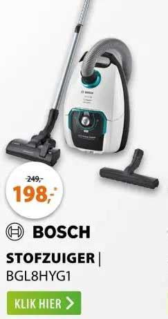 Bosch Stofzuiger BGL8HYG1 Aanbieding Bij Expert 1Folders Nl