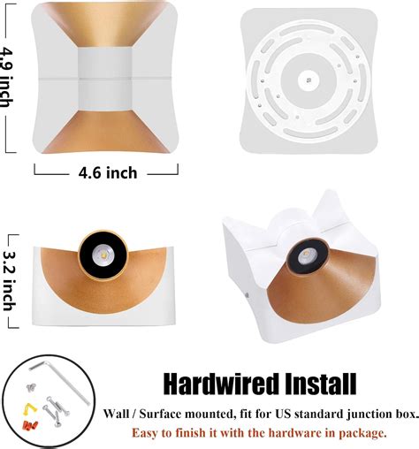 Buy Kawell Modern Led Wall Sconces Up Down Led Wall Light Indoor