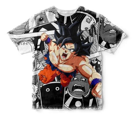 Camiseta Goku Infantil MercadoLivre