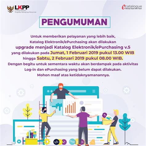 Inaproc Id On Twitter Pengumuman Untuk Memberikan Pelayanan Yang