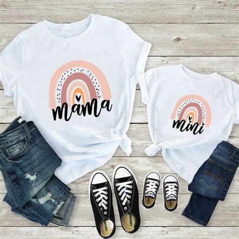 3 42 30 De DESCUENTO Camisetas De Manga Corta A Juego Para Madre E