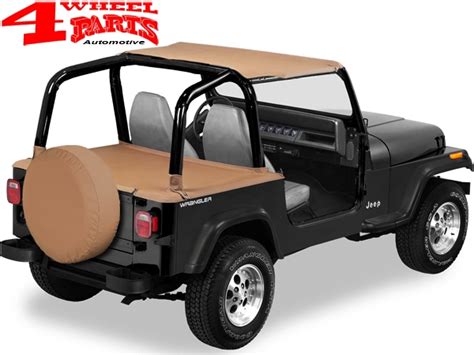 Bikini Top Strapless Bestop Spice Denim Jeep Wrangler Yj Bj Wheel Parts