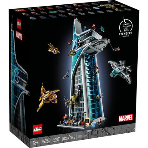 La Tour Des Avengers LEGO Marvel Breakforbuzz