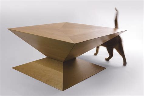 Asymmetrical Alder Coffee Table By Szostak Atelier Adorno Design