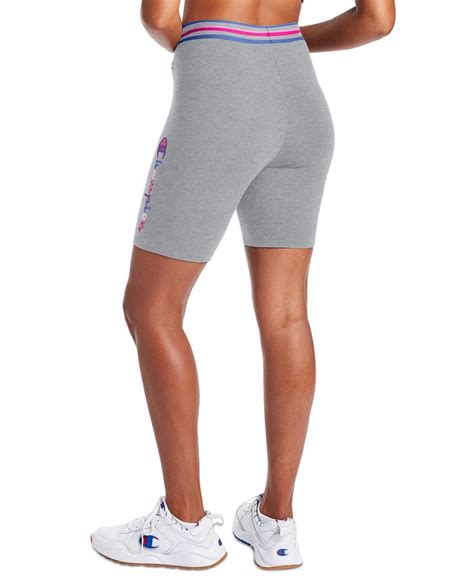 Champion Womens High Rise Bike Shorts Macys