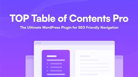 Top Table Of Contents Pro The Ultimate Wordpress Plugin For Seo