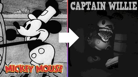 This Mickey Mouse Horror Game Is Amazing Captain Willie Youtube