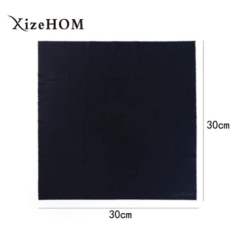 Xizehom 30 30cm 2 Pcs Large Microfiber Eyeglasses Cloth Sunglasses Eyewear Specs Cleaning Cloth