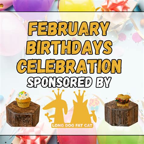 February Birthdays Celebration | Off Leash Dog Bar