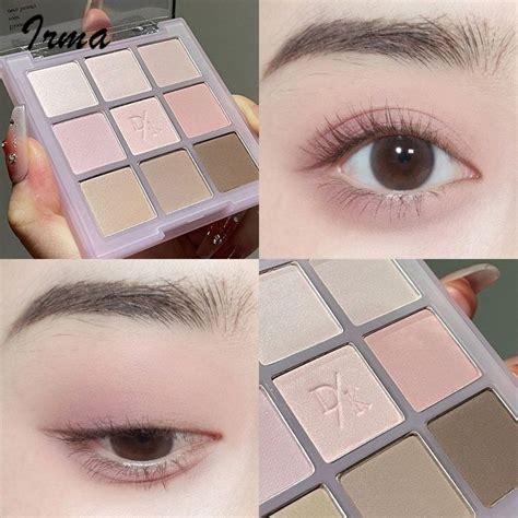 Eye Shadow Nude Color Full Matte Earth Tone Milk Tea Nine Color Eye
