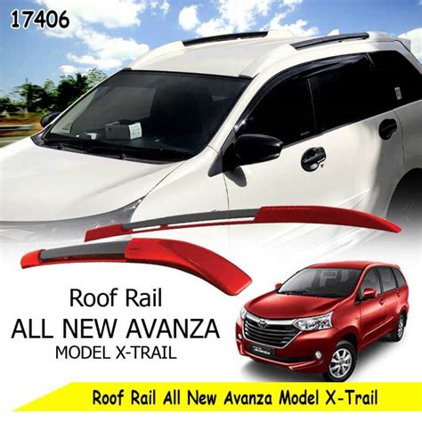 Roof Rail Atap Mobil Avanza Xenia Model Xtrail Roofrail Lazada Indonesia