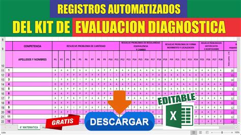 Registro Automatizado Para La Evaluacion Diagnostica Descarga