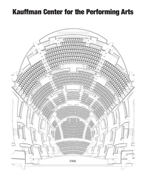 Kauffman Seating Chart