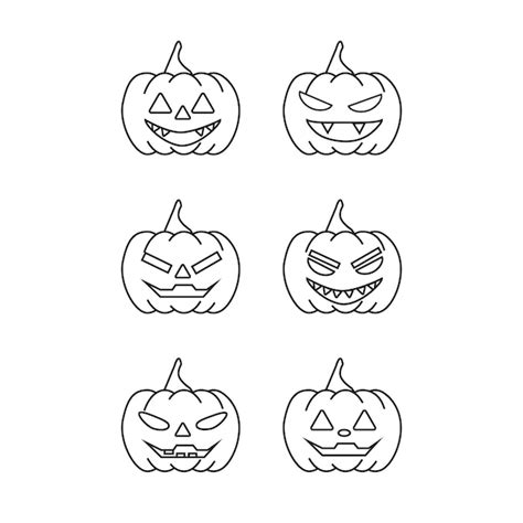 Premium Vector Vector Halloween Pumpkin Icon