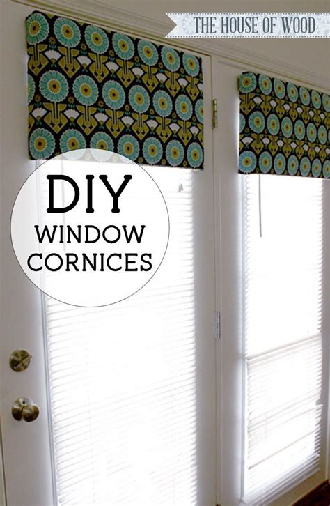 Diy Window Cornices Diy Window Diy Window Treatments Window Cornices