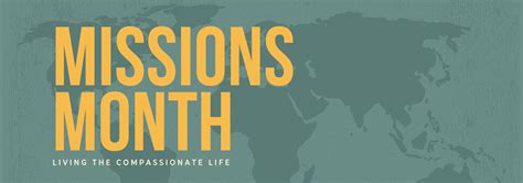 missions month mstar church