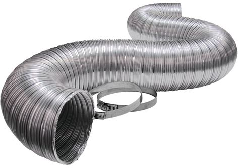 Lambro Ul Flexible Semi Rigid Duct Pipe With Clamps In X