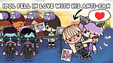 K Pop Idol Fell In Love With His Anti Fan Sad Love Story Toca Life