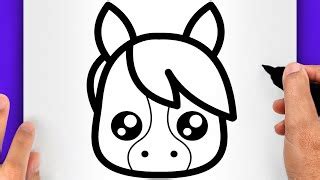 Trop Facile Dessin De Cheval Kawaii Pour D Butant Doovi